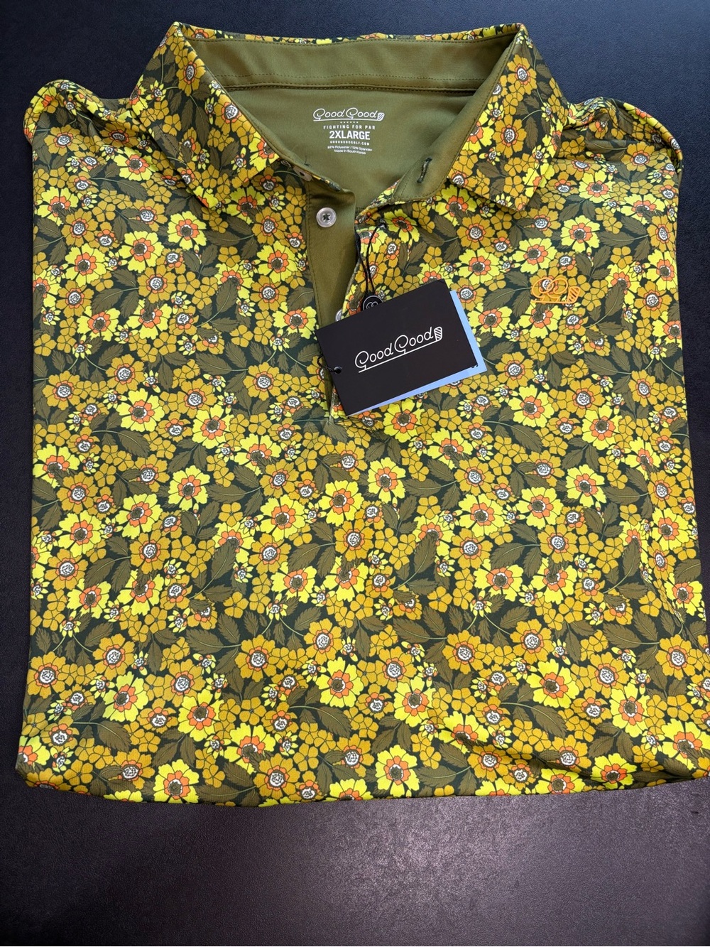 Good Good Retro Golf Polo- NWT